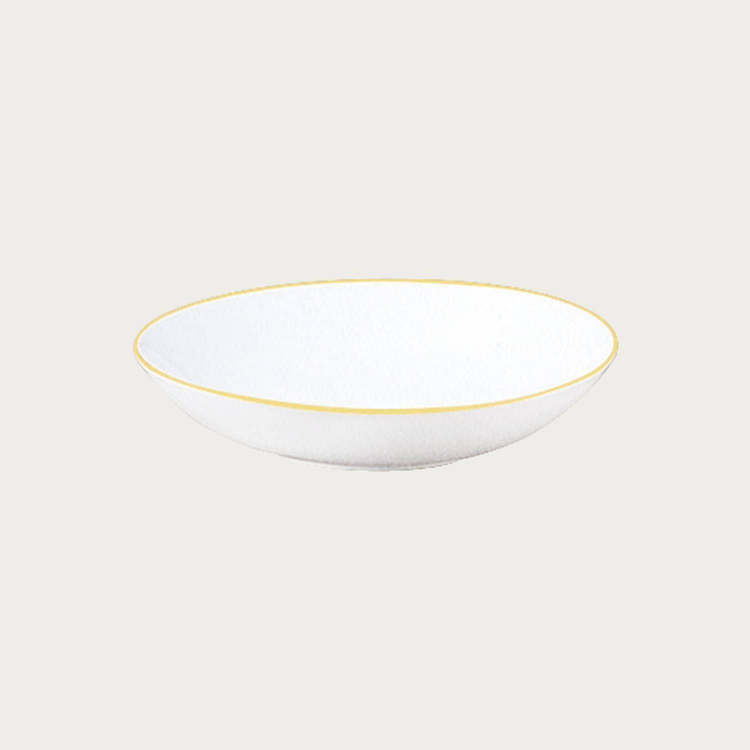 大倉陶園］ゴールドライン 19cmスープ皿 | ノリタケ食器公式オンライン