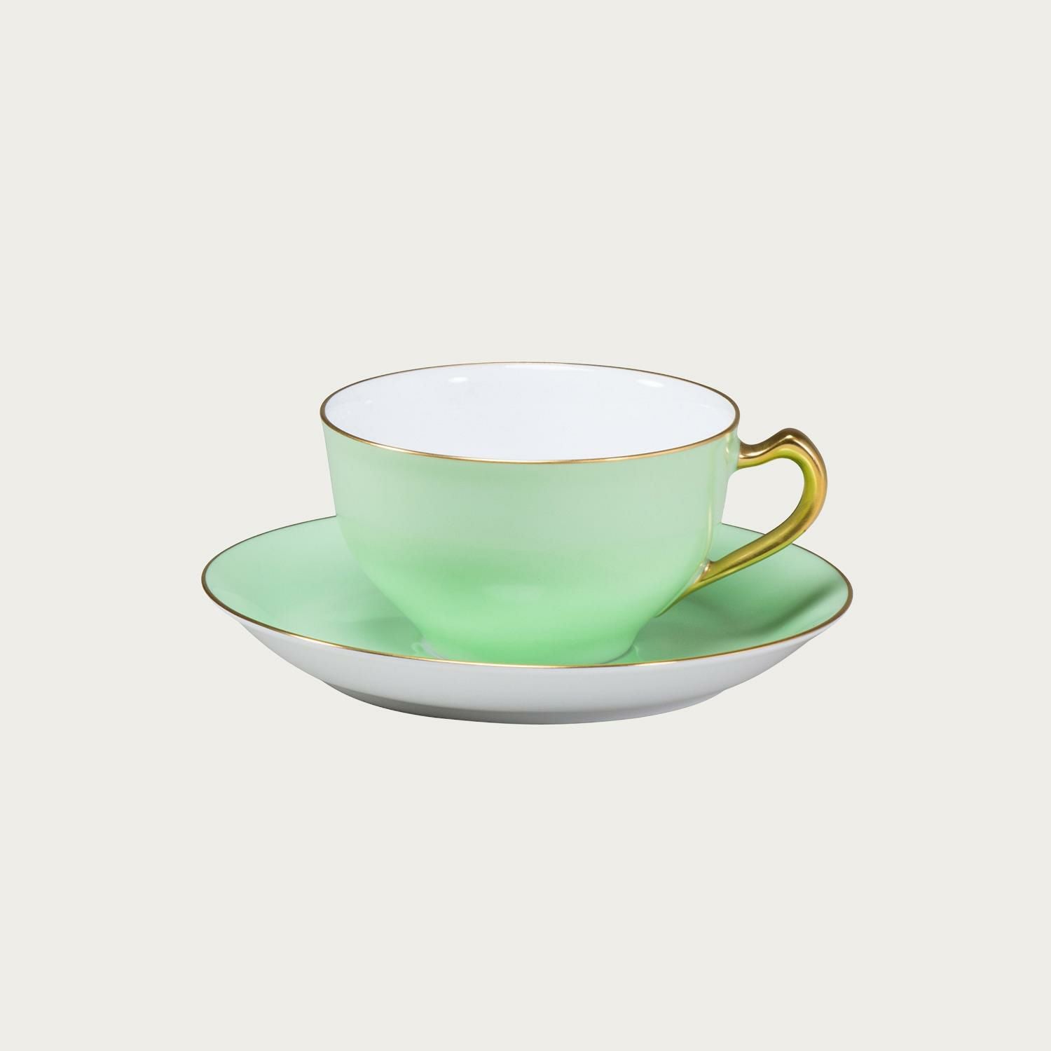 大倉陶園］色蒔き(グリーン) 20cmデザート皿 | ノリタケ食器公式