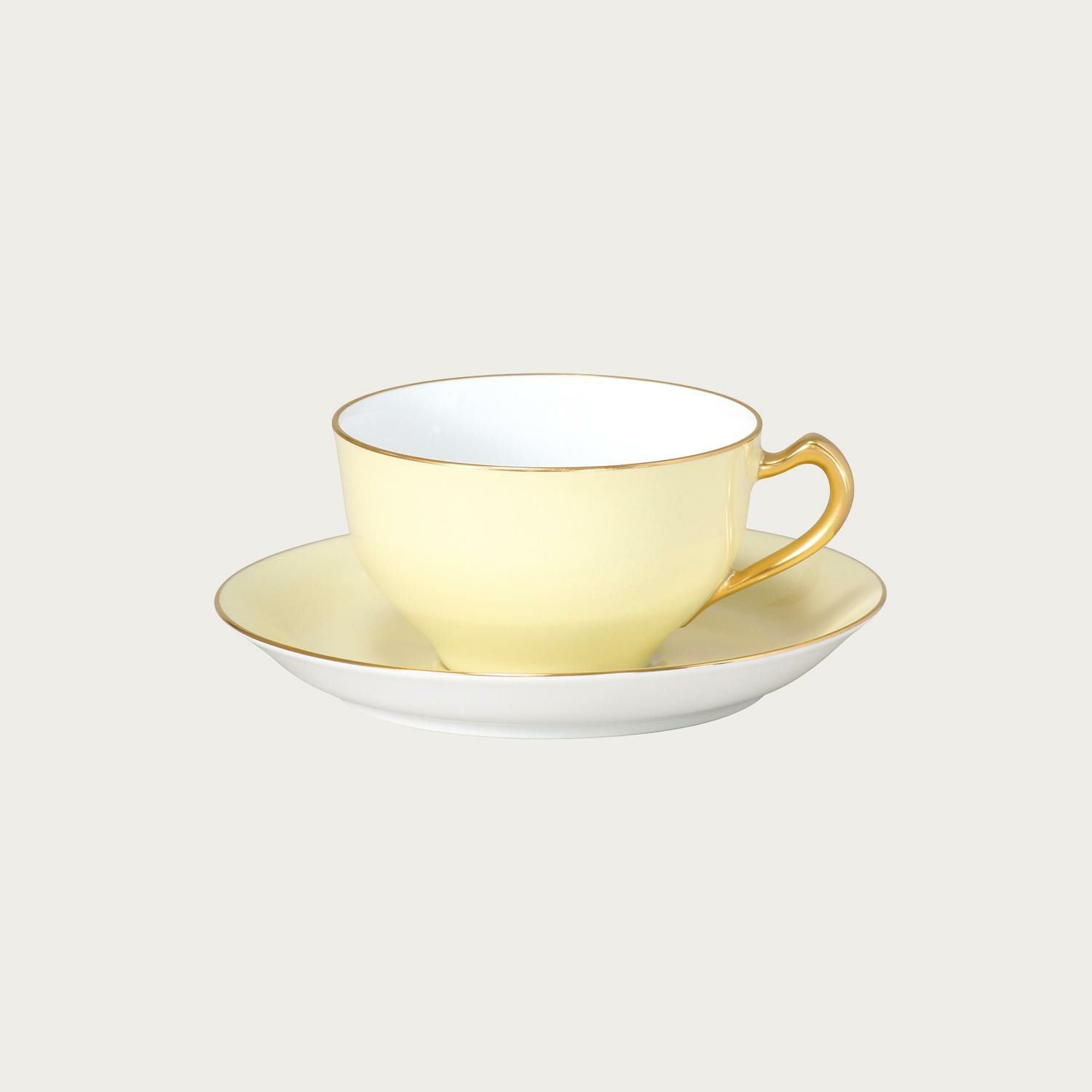 大倉陶園］色蒔き(クリーム) ティー・コーヒー碗皿 | ノリタケ食器公式