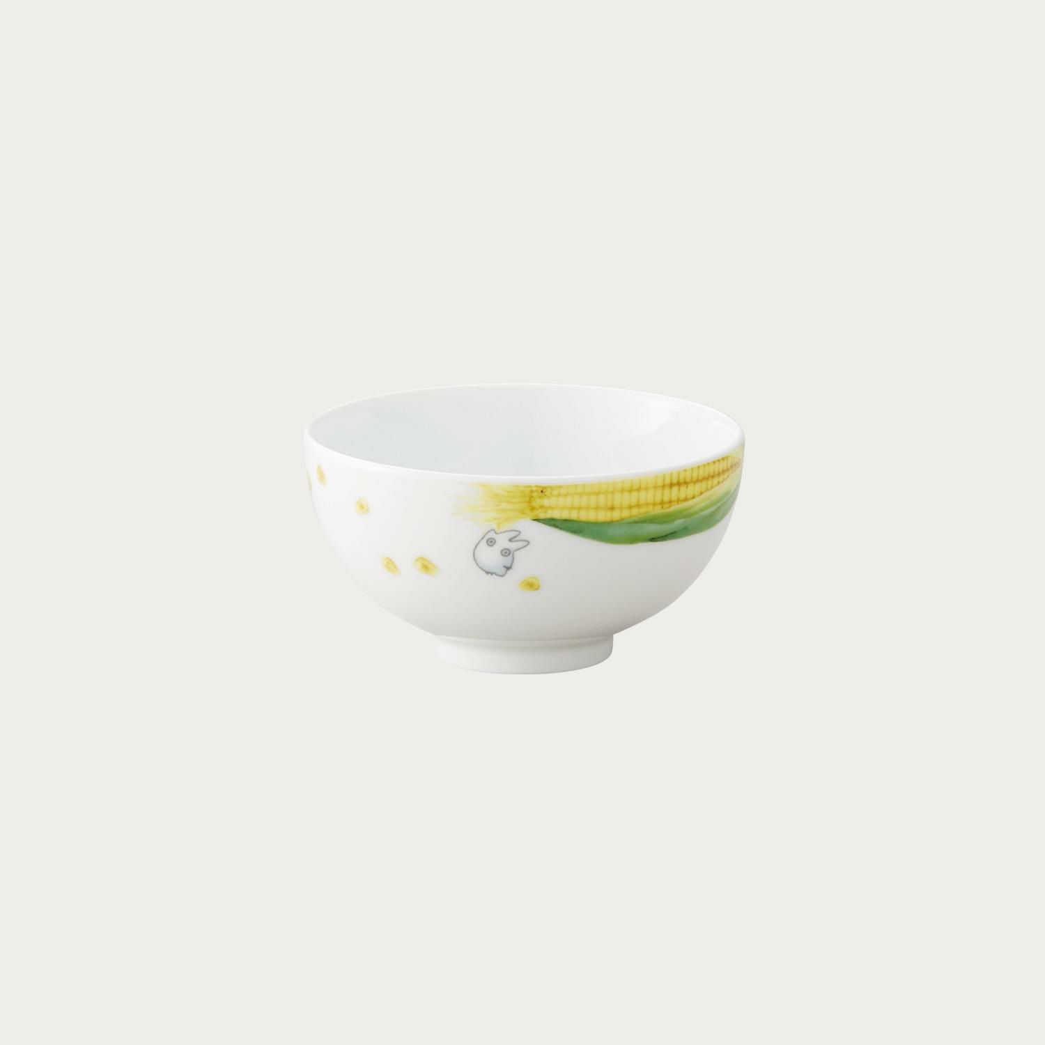 となりのトトロ 野菜シリーズ 飯碗 (トウモロコシ) | ノリタケ食器公式