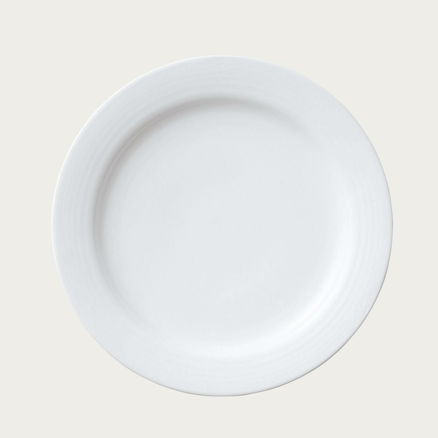 アークティック ホワイト 23cmプレート | ノリタケ食器公式オンライン