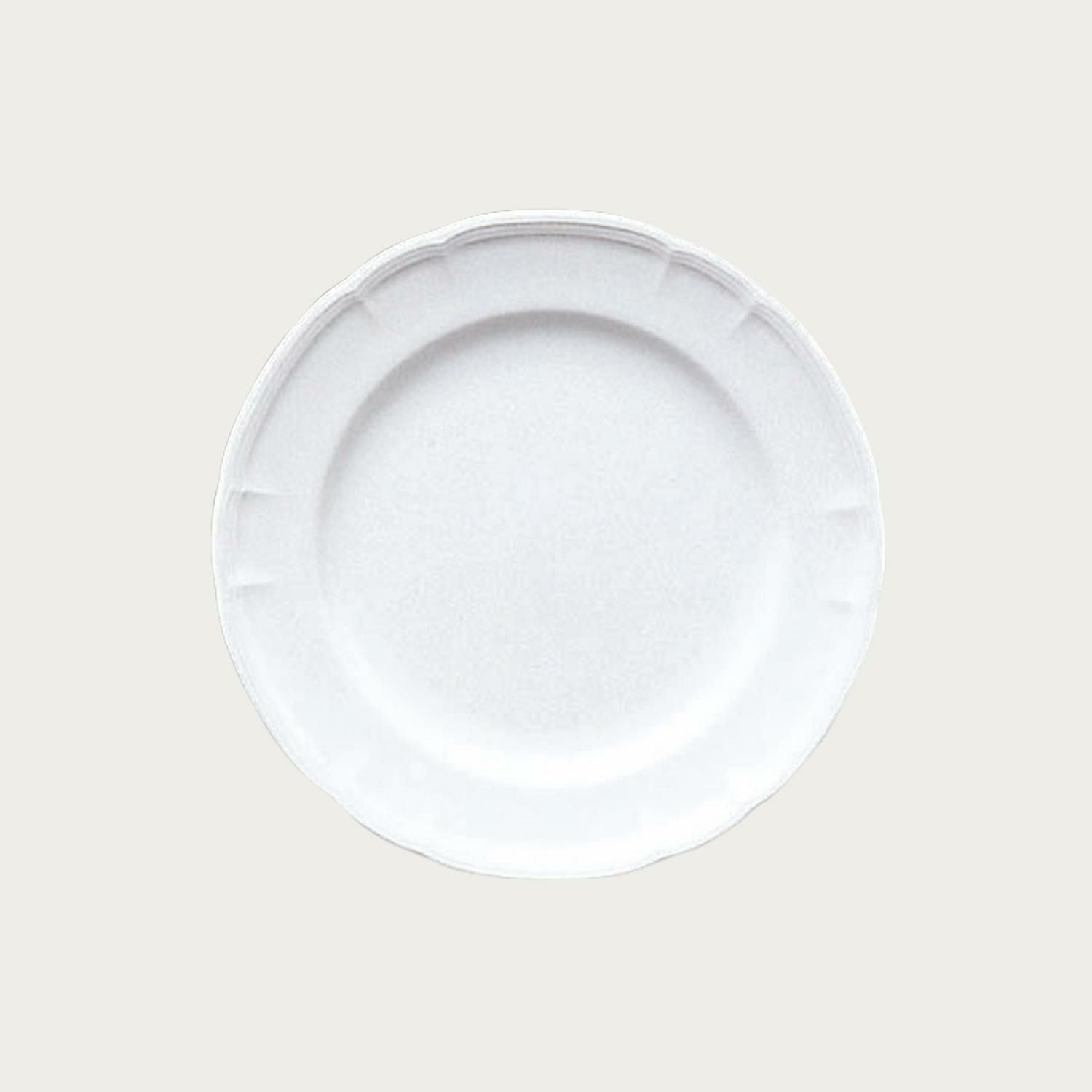 コティホワイト 18cmプレート | ノリタケ食器公式オンラインショップ