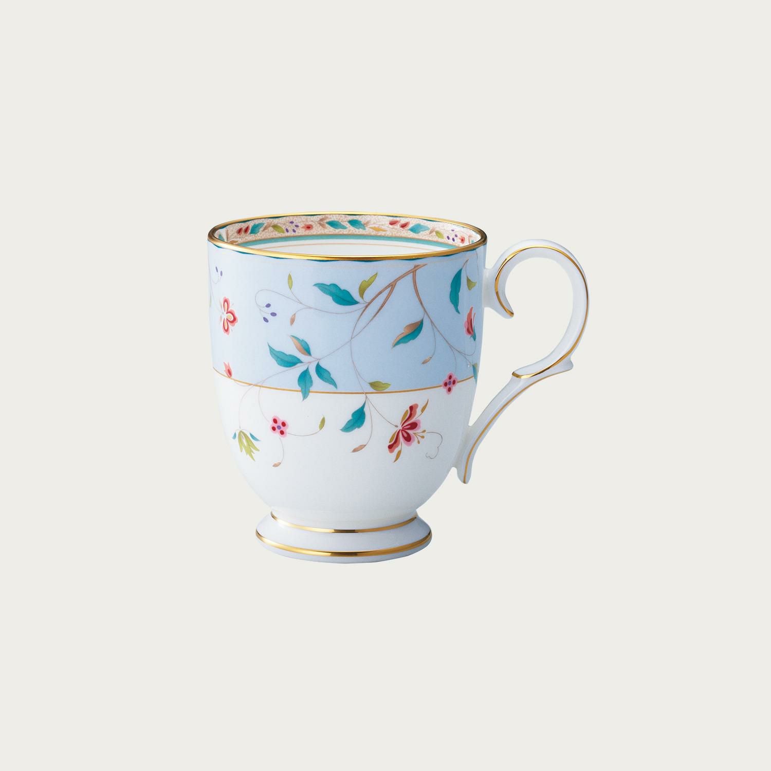 花更紗 マグカップペア(色変り) | ノリタケ食器公式オンラインショップ