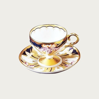 あやみなも コーヒーカップ&ソーサー(夜桜金銀彩) | ノリタケ食器公式 