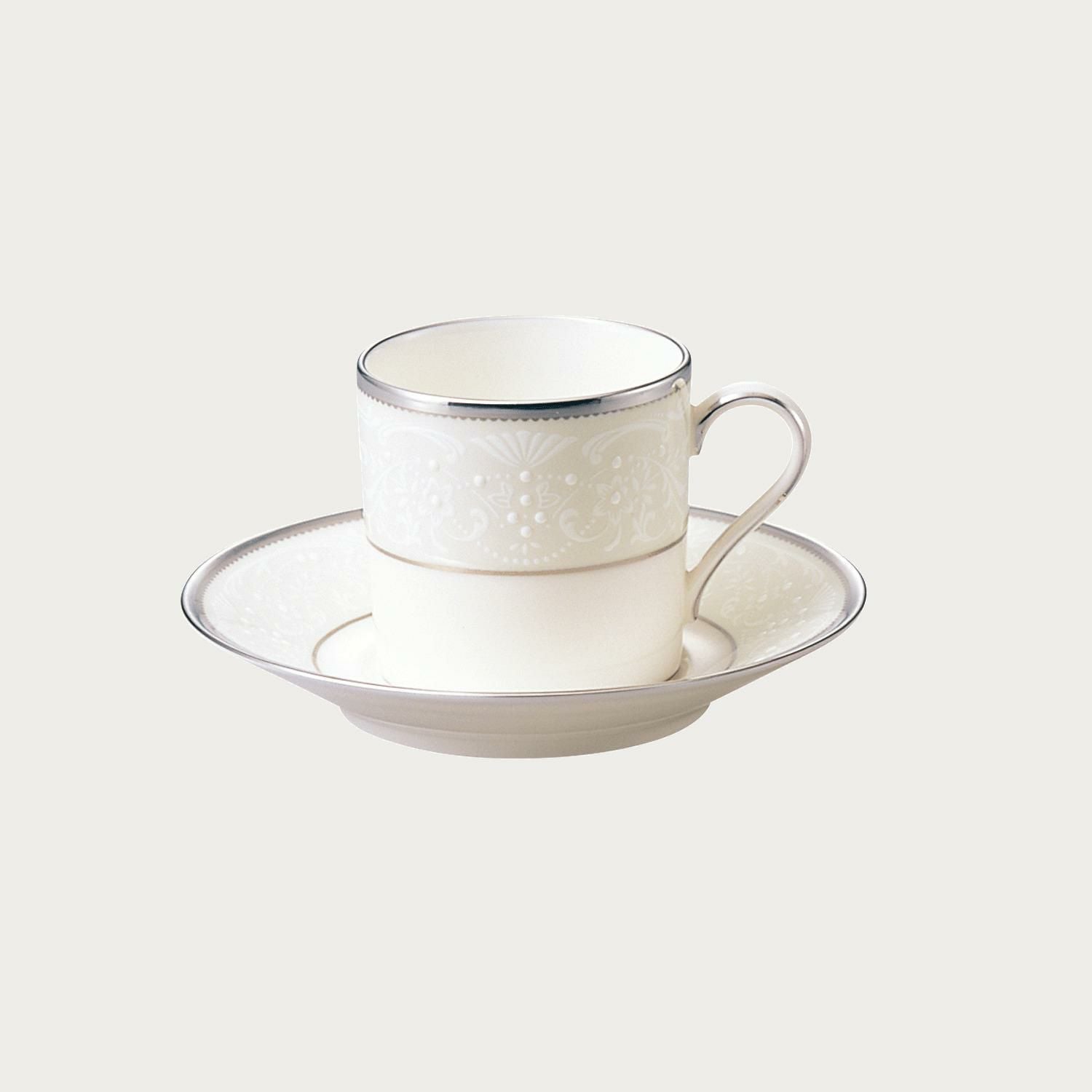 シルバーパレス コーヒーソーサー(ソーサーのみ) | ノリタケ食器公式