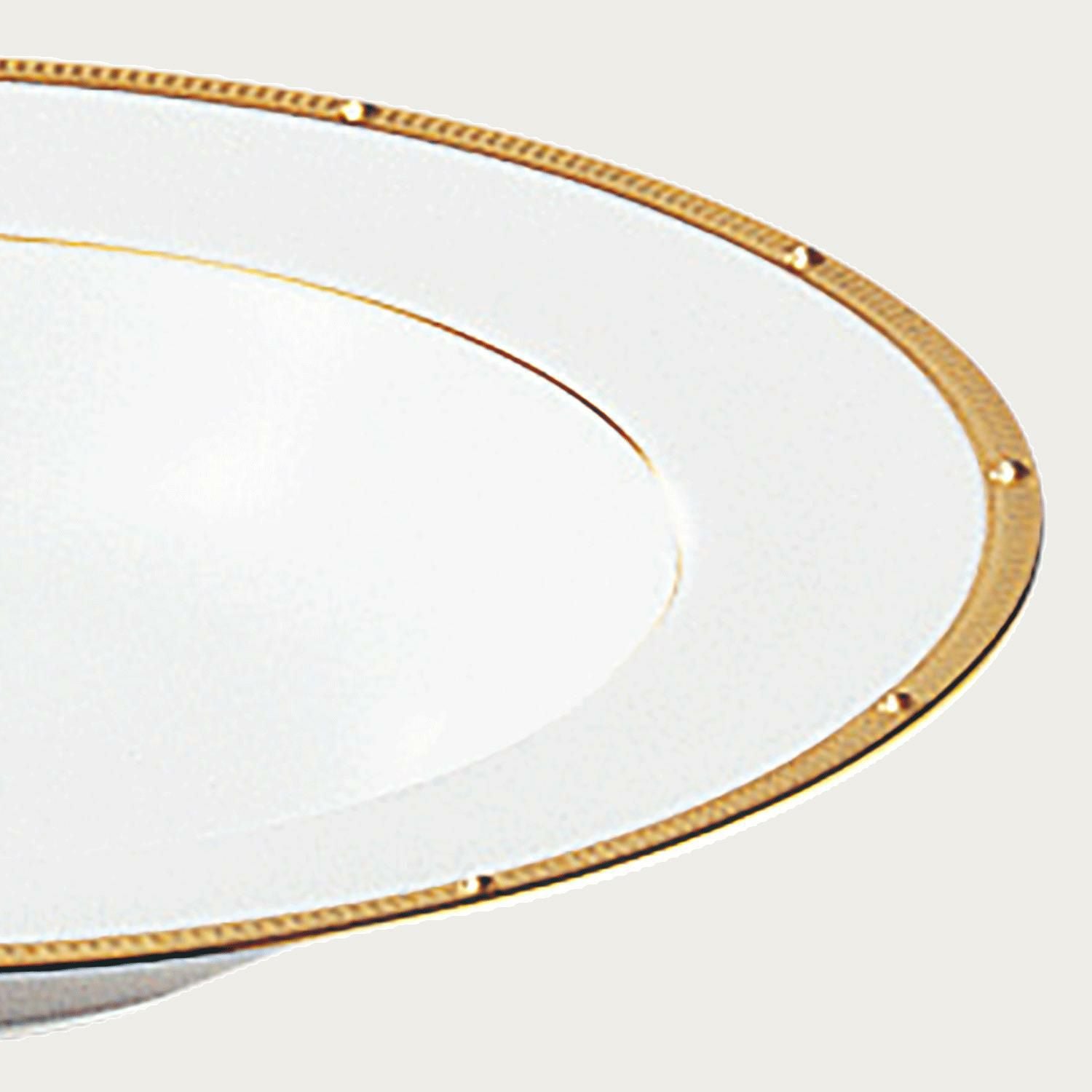 ロシェルゴールド 21.5cmディーププレート | ノリタケ食器公式 ロシェルゴールド 21.5cmディーププレート | ノリタケ食器公式