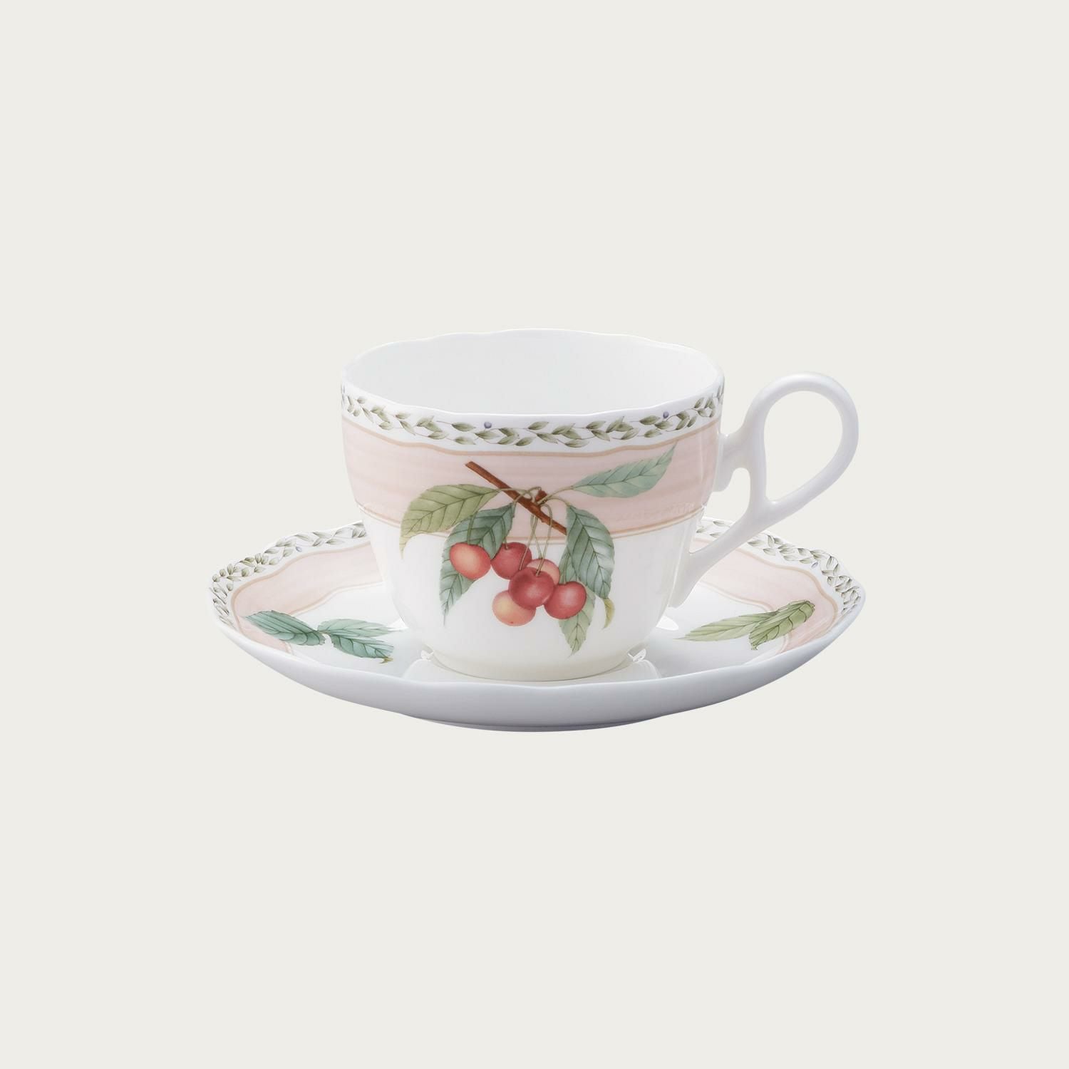 Noritake ノリタケ オーチャードガーデン カップソーサー５客　大皿付き オーチャードガーデン カップ&ソーサー | ノリタケ食器公式オンライン