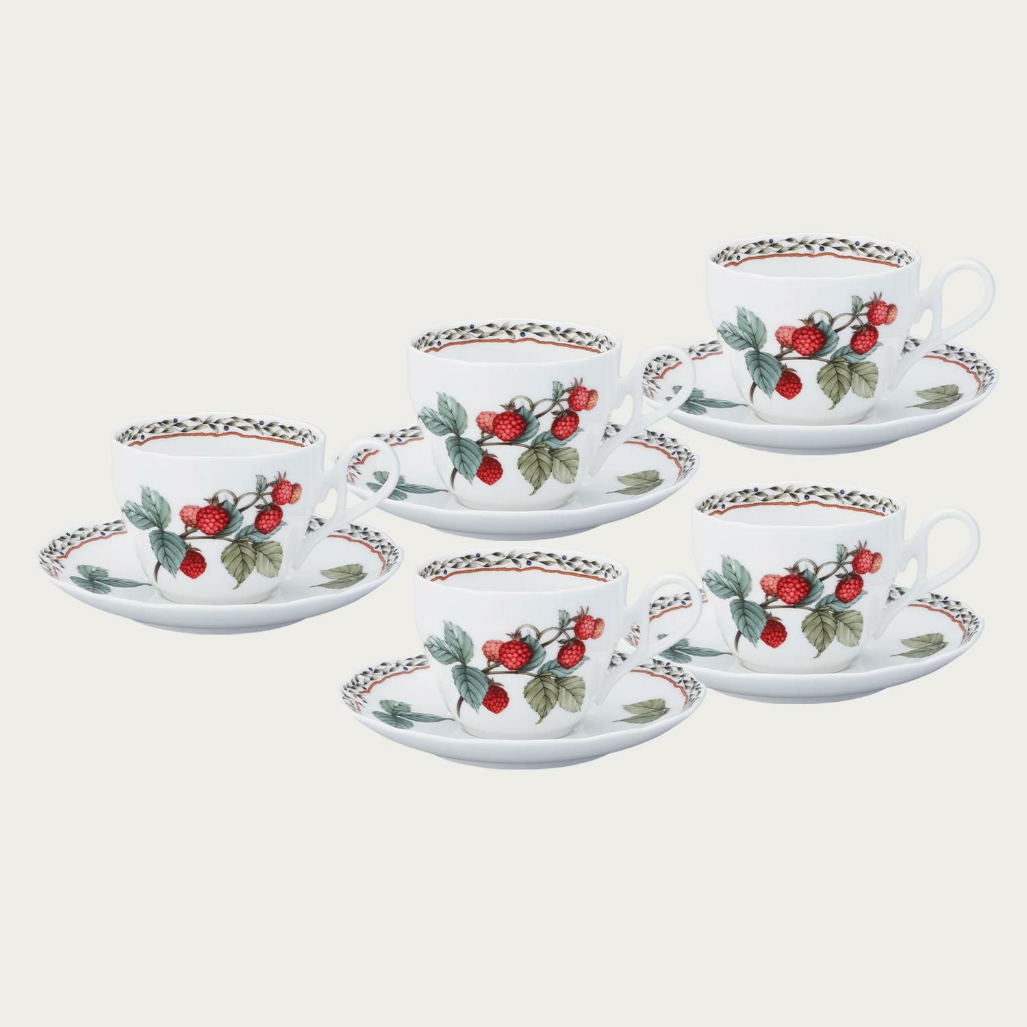 オーチャードガーデン カップ&ソーサー(5客) | ノリタケ食器公式