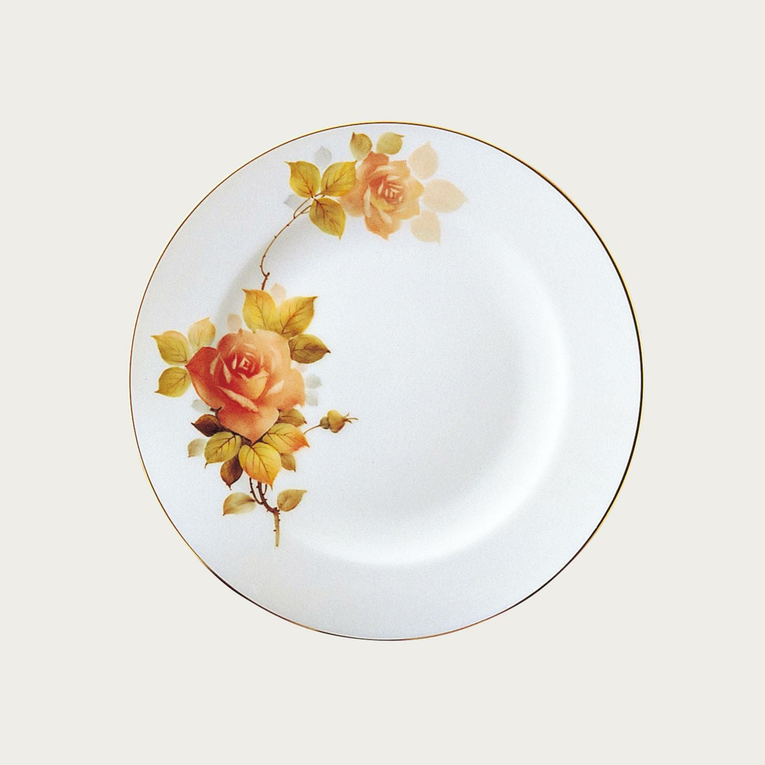 大倉陶園］ブルーローズ(8011) 22cmスープ皿 | ノリタケ食器公式