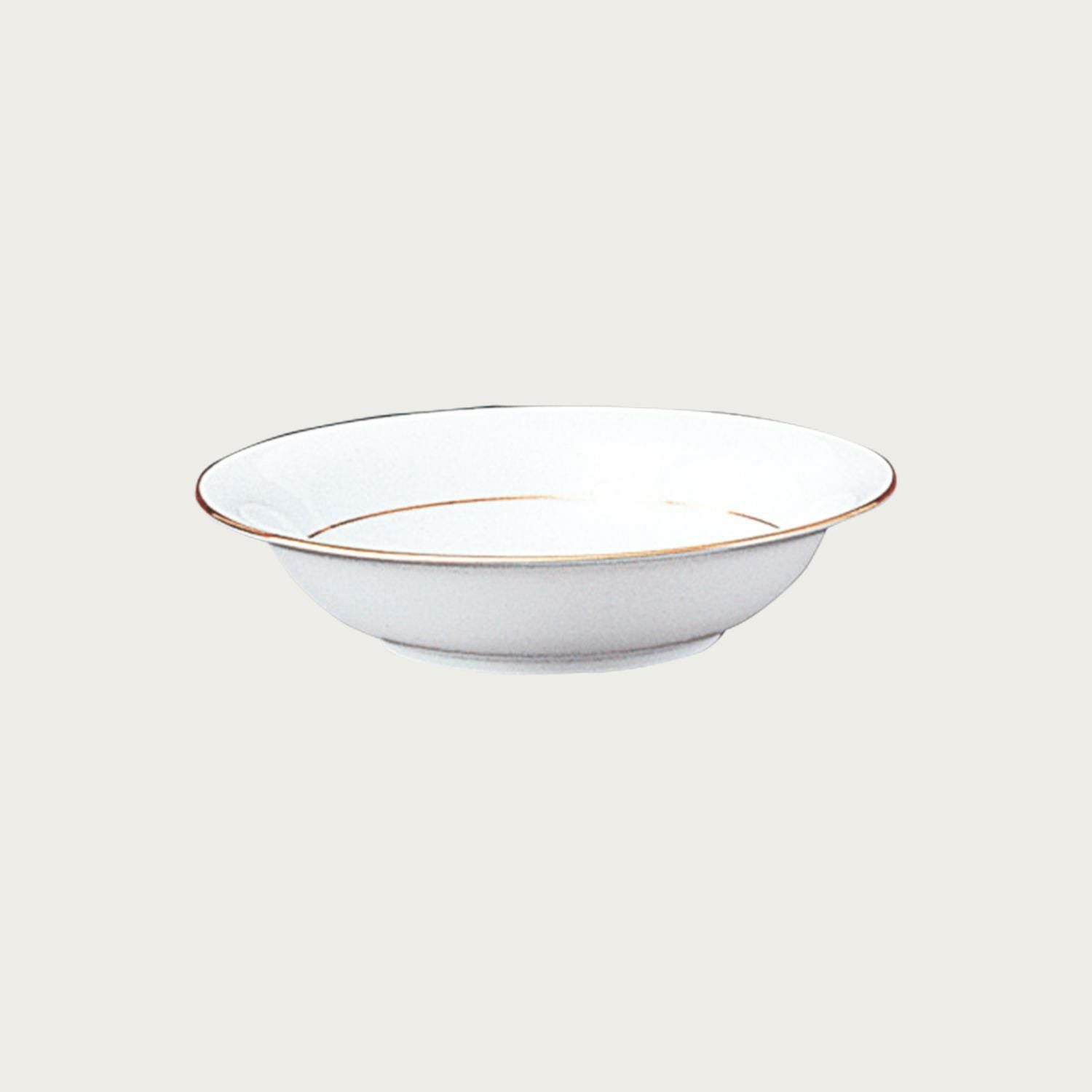 大倉陶園］ゴールドライン 19cmスープ皿 | ノリタケ食器公式オンライン