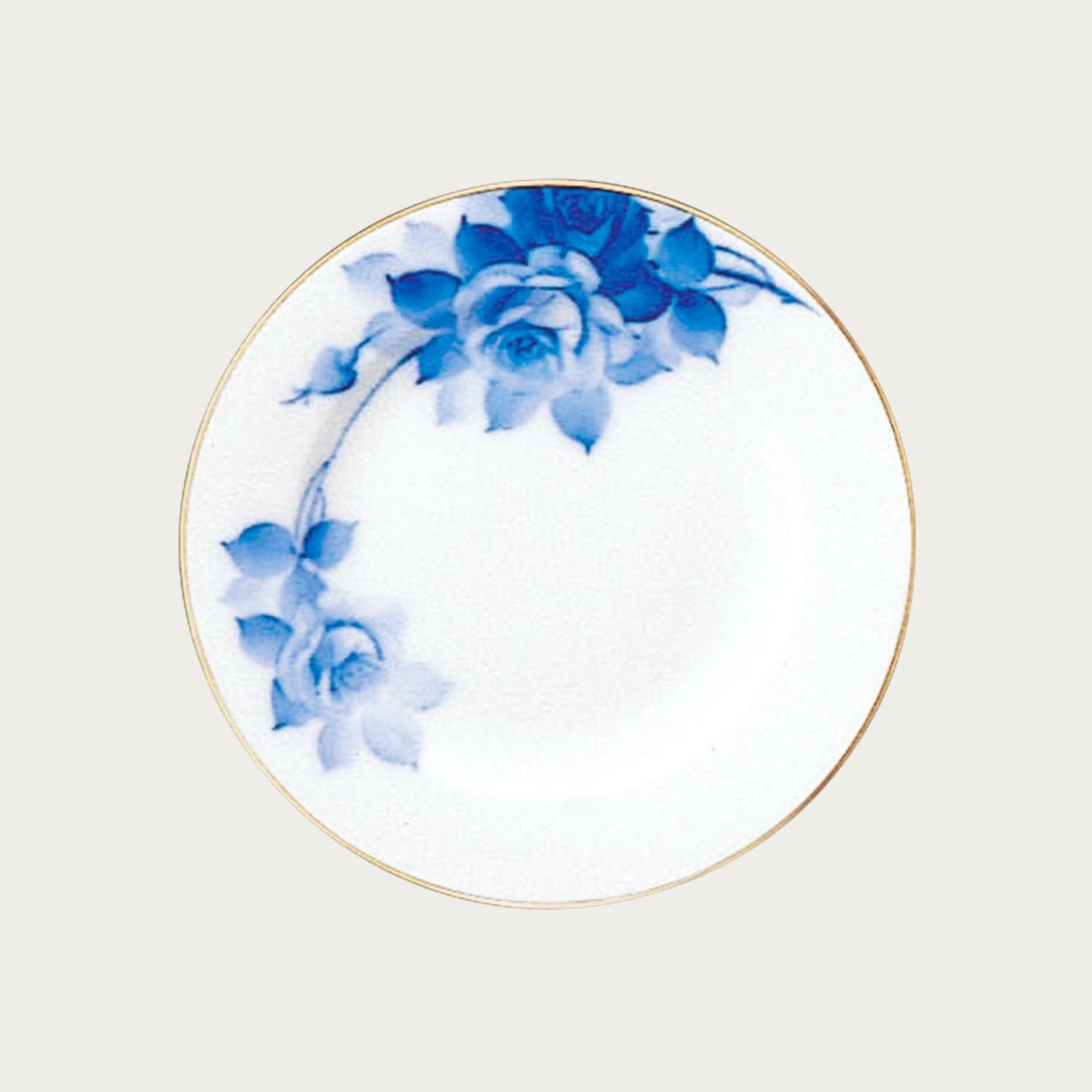 大倉陶園］ブルーローズ(8011) 22cmスープ皿 | ノリタケ食器公式
