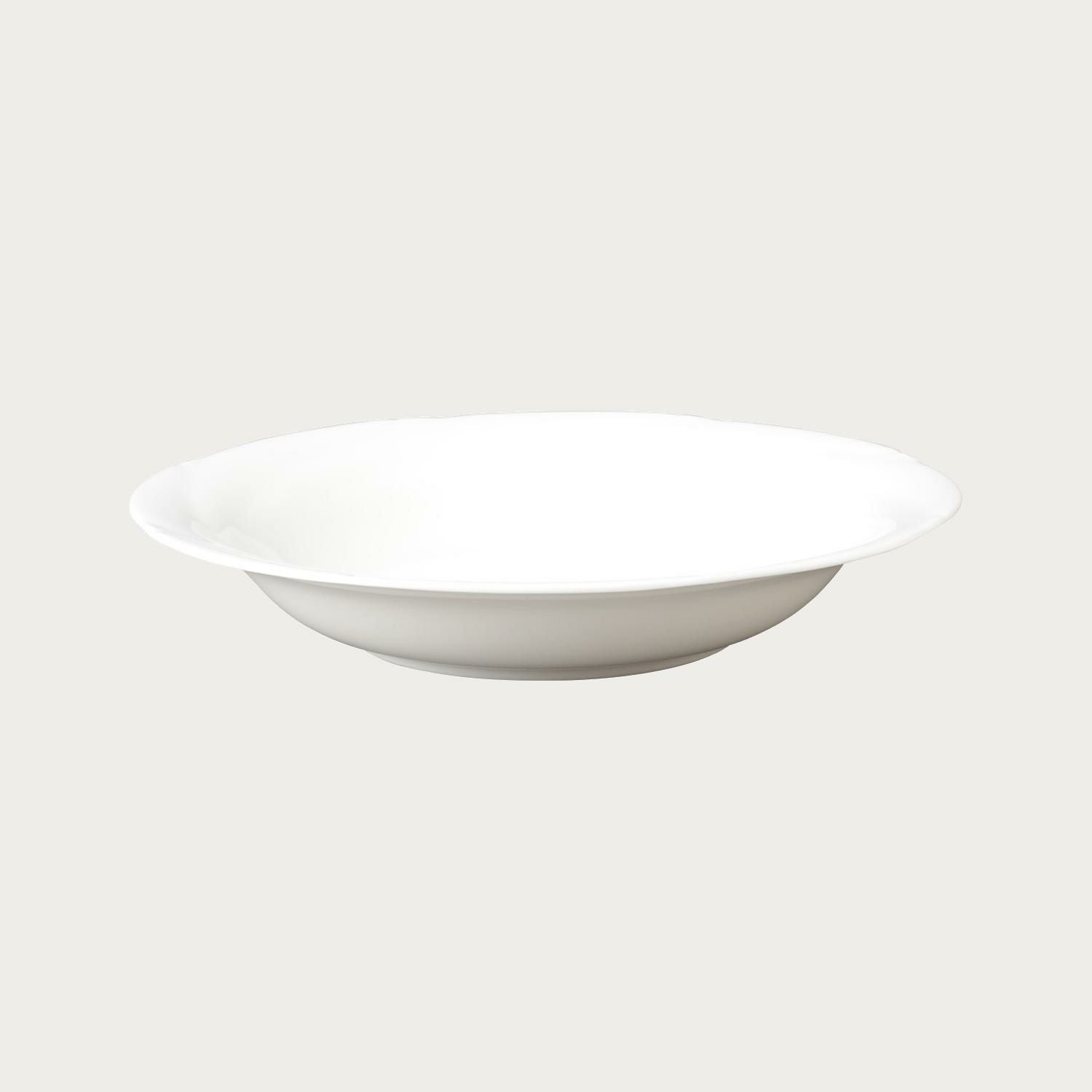 アンサンブルホワイト 22.5cmディーププレート | ノリタケ食器公式
