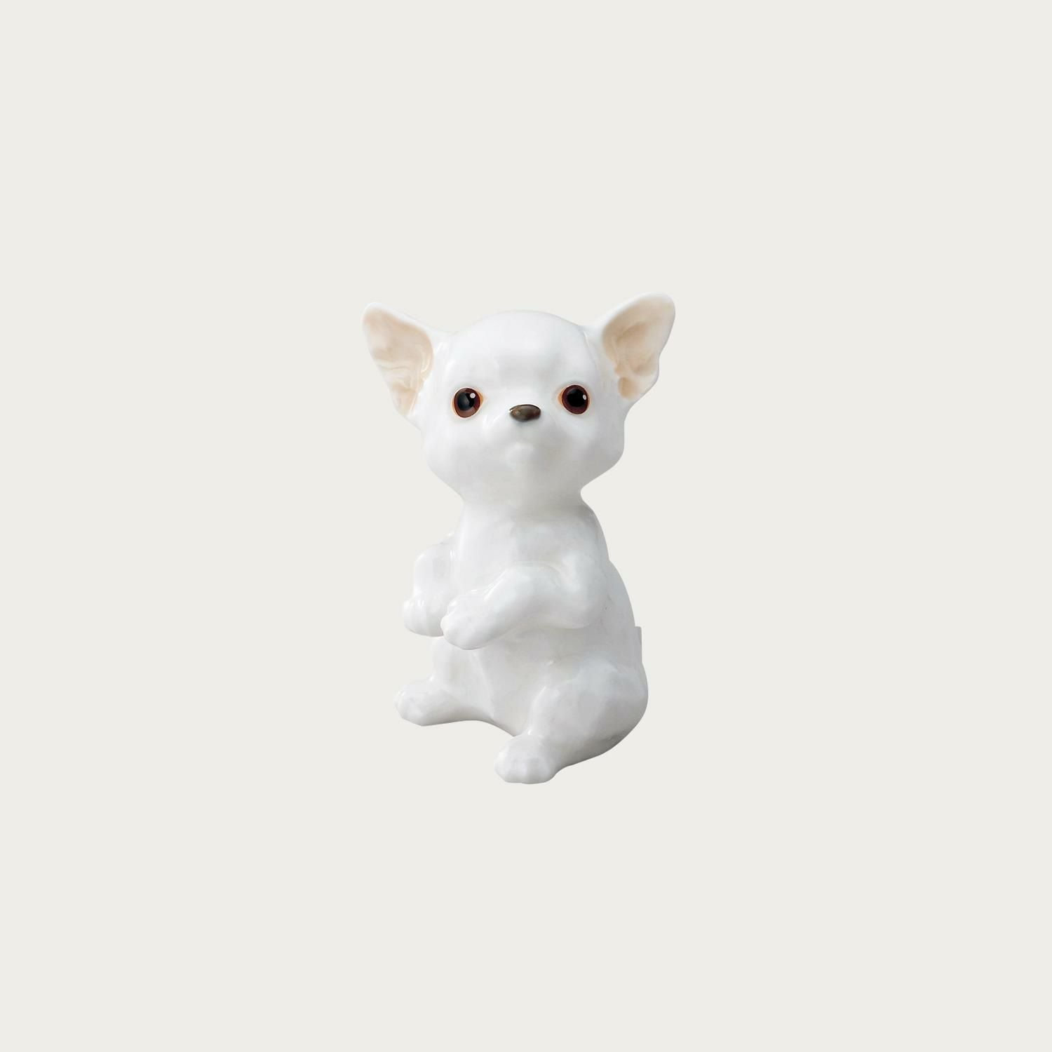 愛犬シリーズ 置物 チワワ | ノリタケ食器公式オンラインショップ 愛犬シリーズ 置物 チワワ | ノリタケ食器公式オンラインショップ