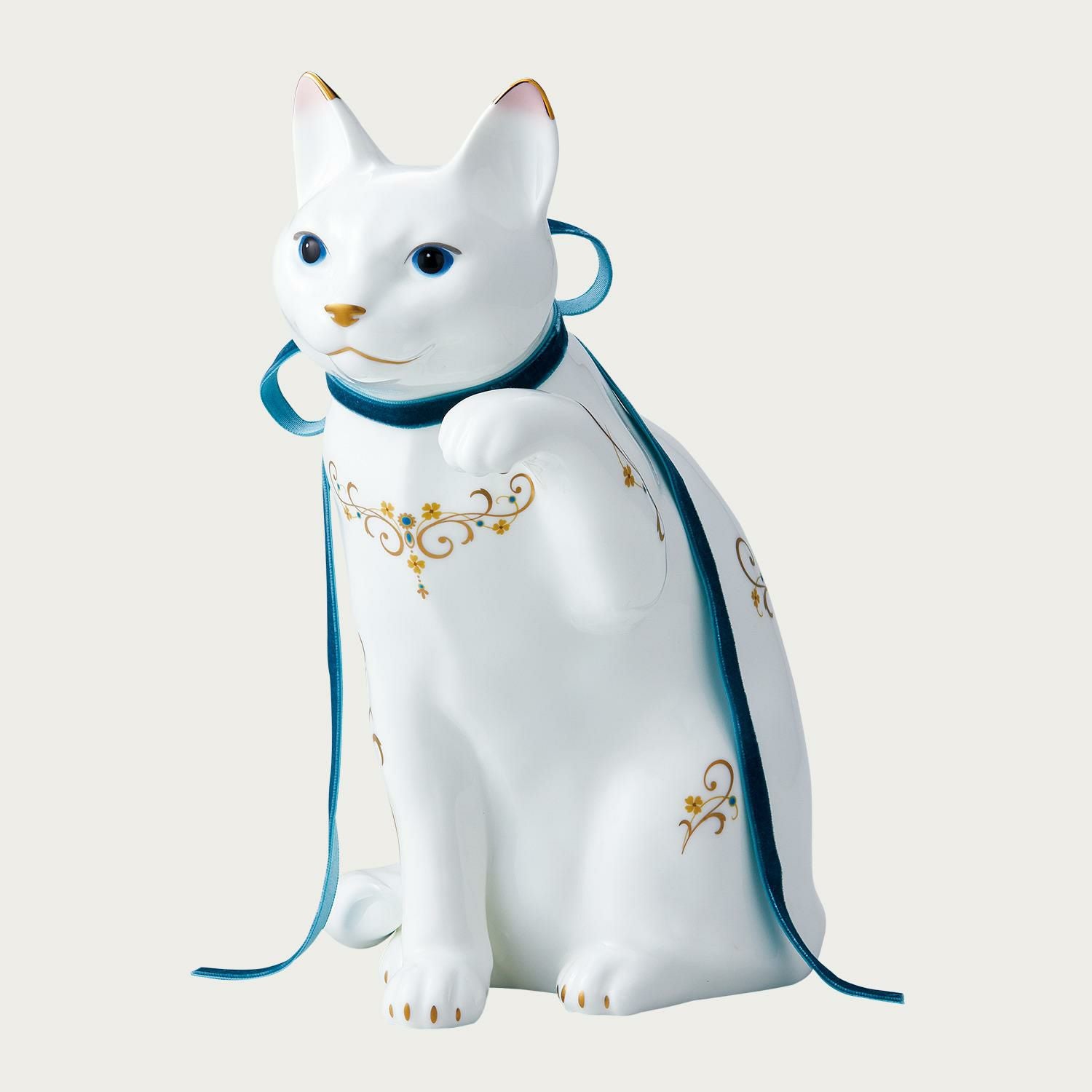 ノリタケ　置物 招き猫(大) アラベスク 置物 招き猫(大) アラベスク | ノリタケ食器公式オンラインショップ