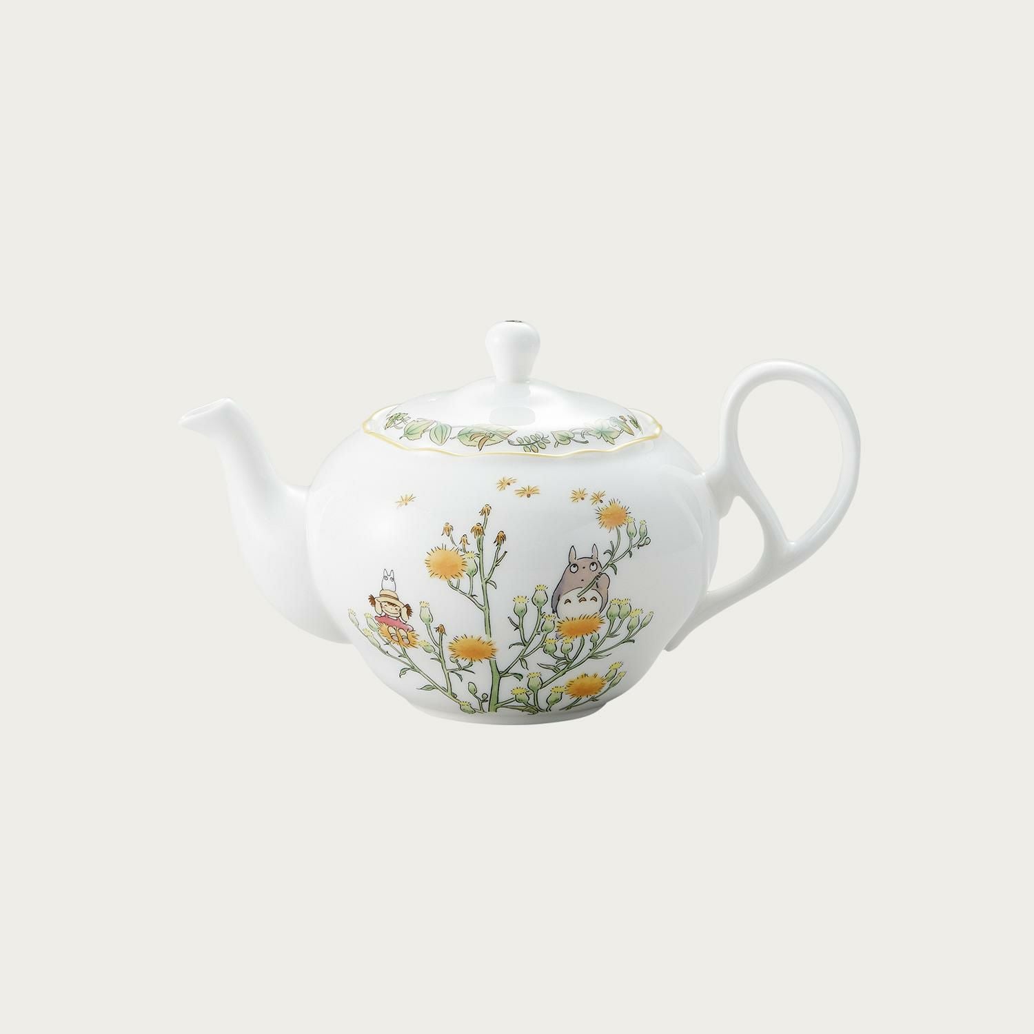 となりのトトロ ティーポット(小)(茶こし付)(ヨモギ) | ノリタケ食器