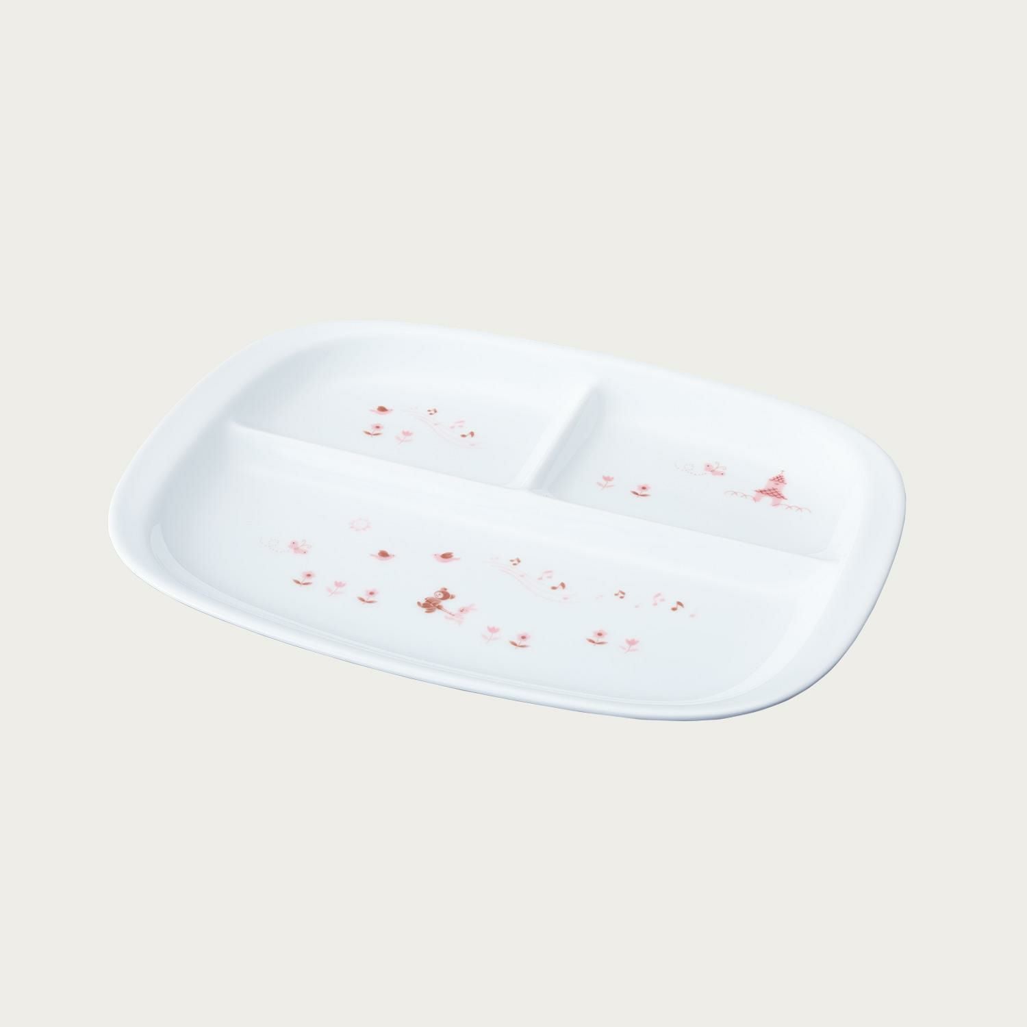 ライトステップ お子様セット(ピンク) | ノリタケ食器公式オンライン