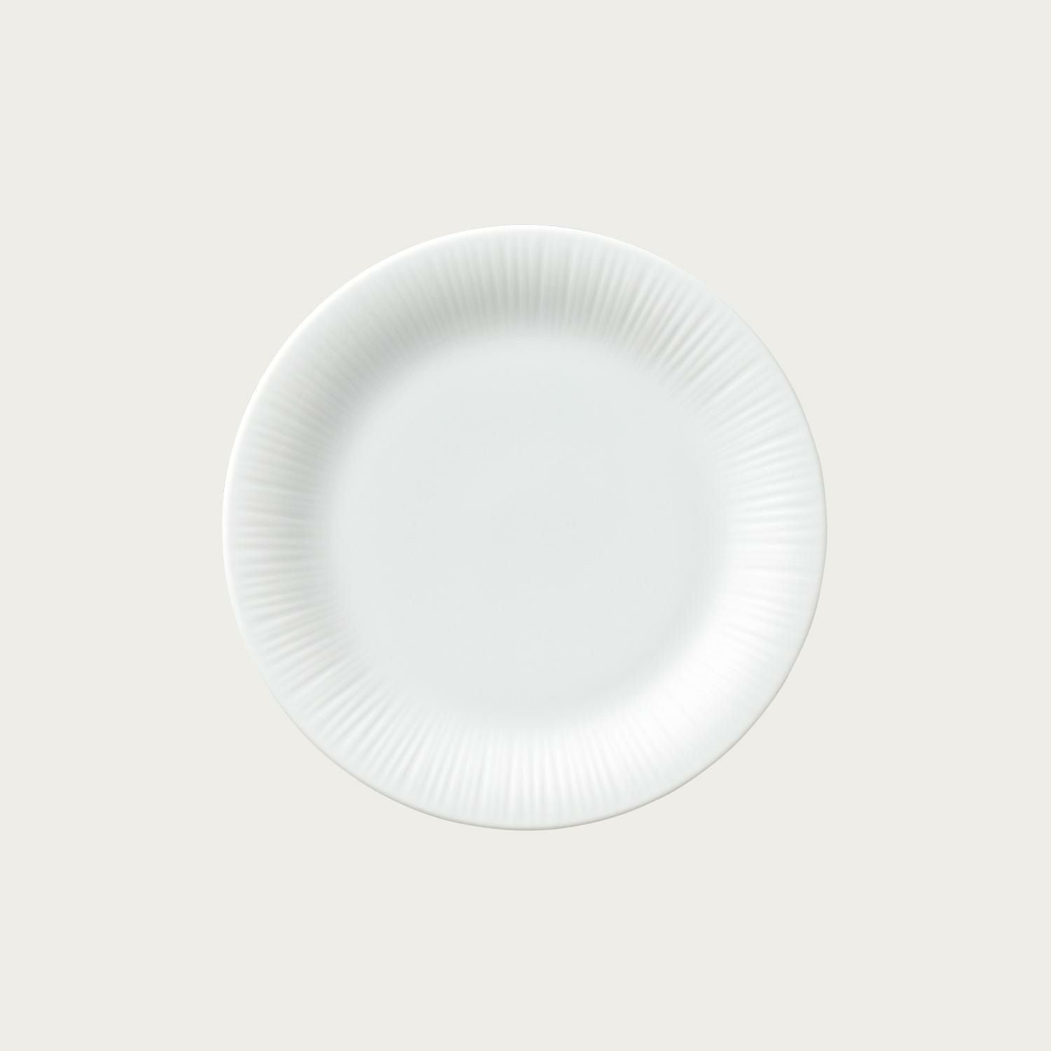 アークティック ホワイト 16.5cmクーププレート | ノリタケ食器公式