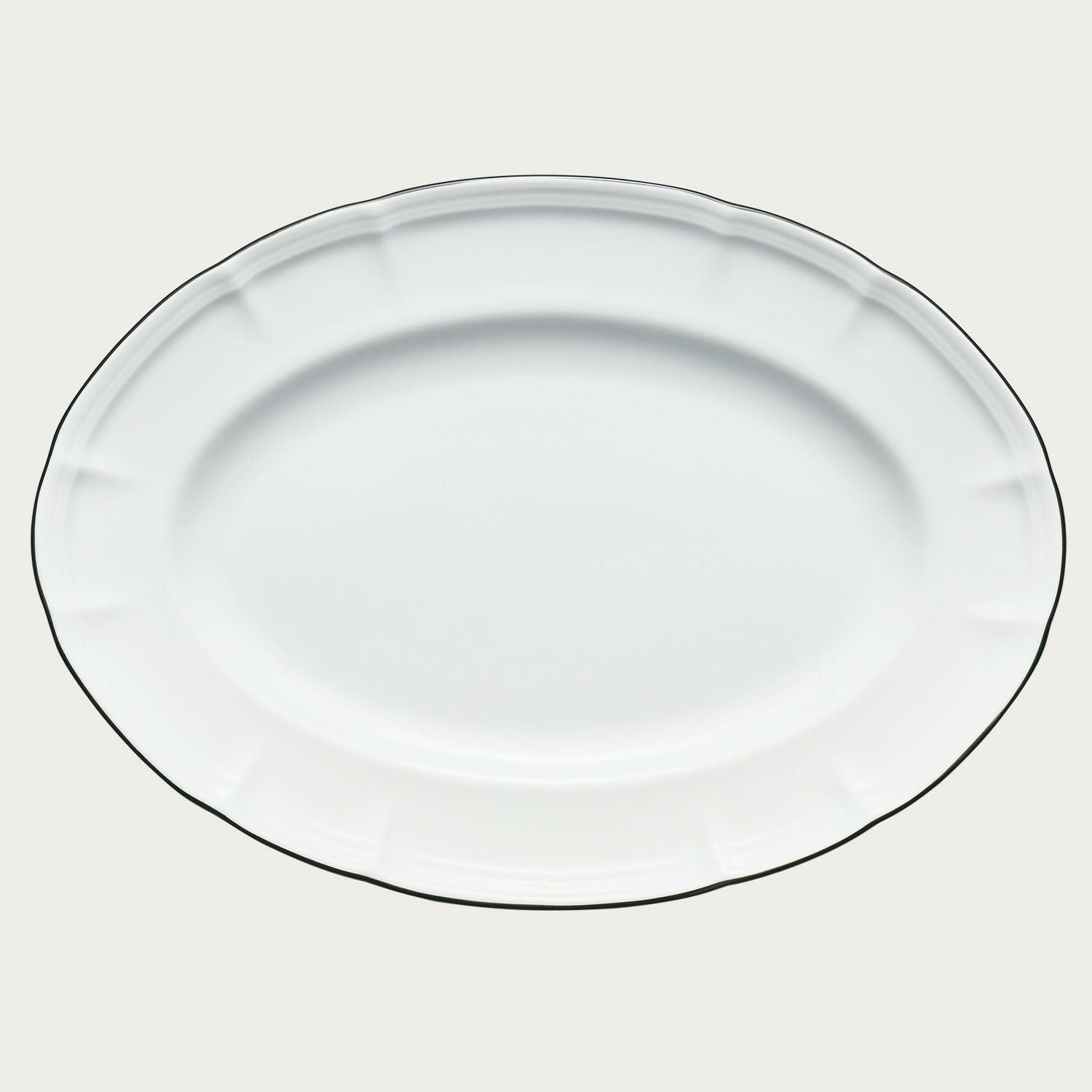 プロポーザル カラーライン 31.5cmプラター (ブラック) | ノリタケ食器