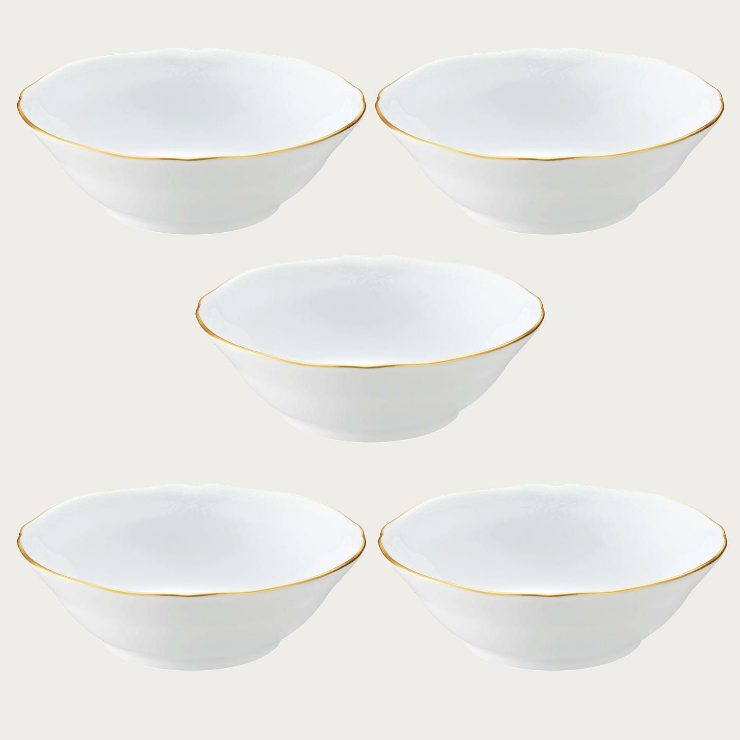 Noritakeノリタケ　ボウル皿5枚 京香旬彩 11cmボウルセット(絵変り5個) | ノリタケ食器公式オンライン