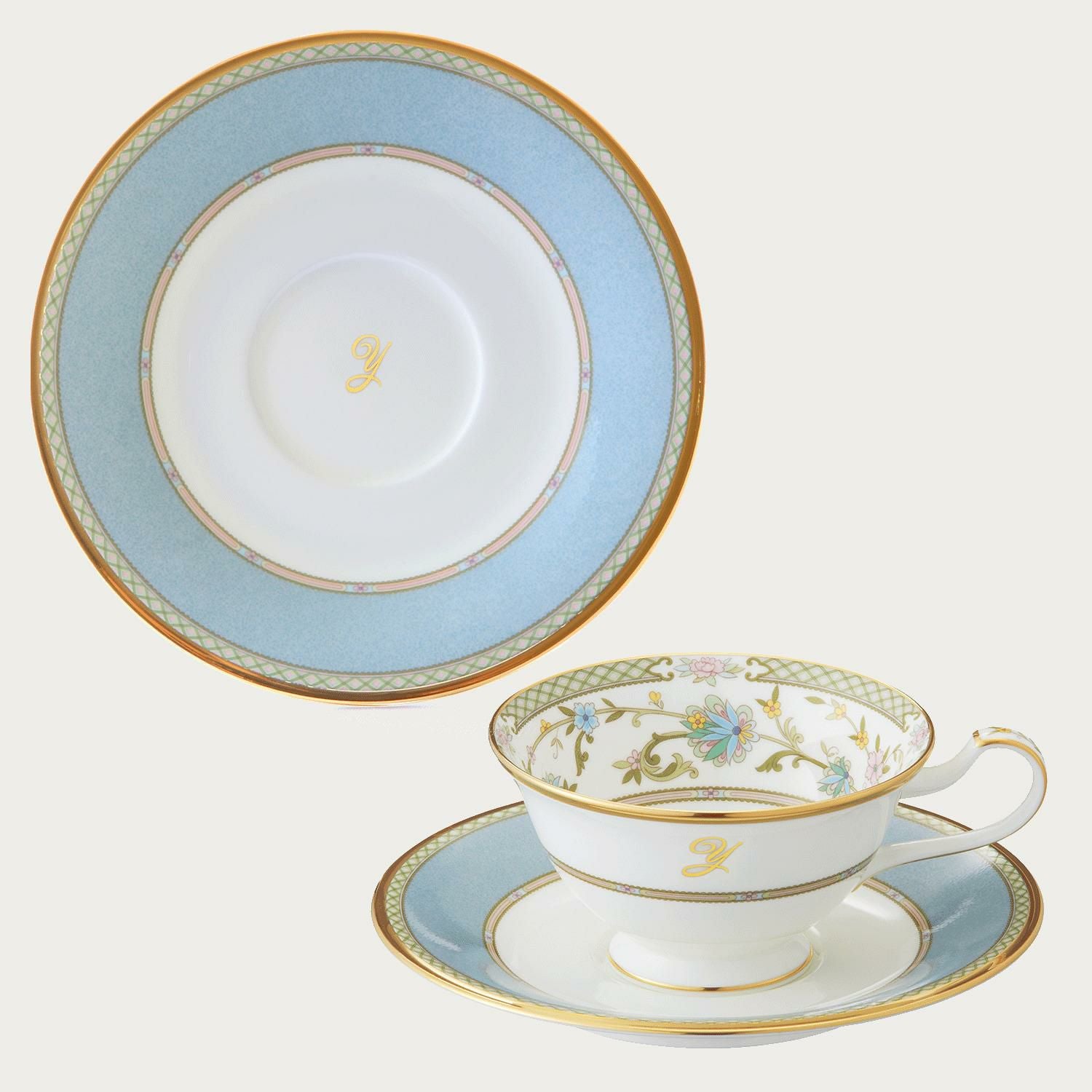 ヨシノ カップ&ソーサー(グレー) | ノリタケ食器公式オンラインショップ