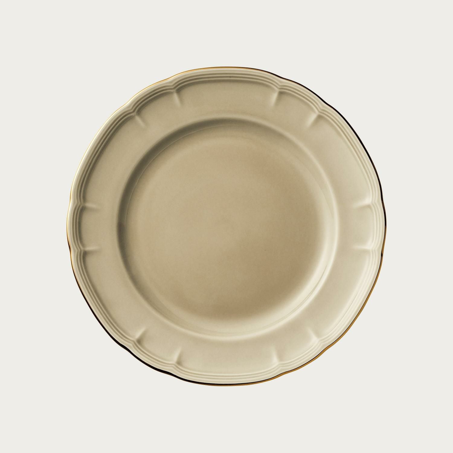 プロポーザル アッシュ ゴールドライン 21cmプレート | ノリタケ食器