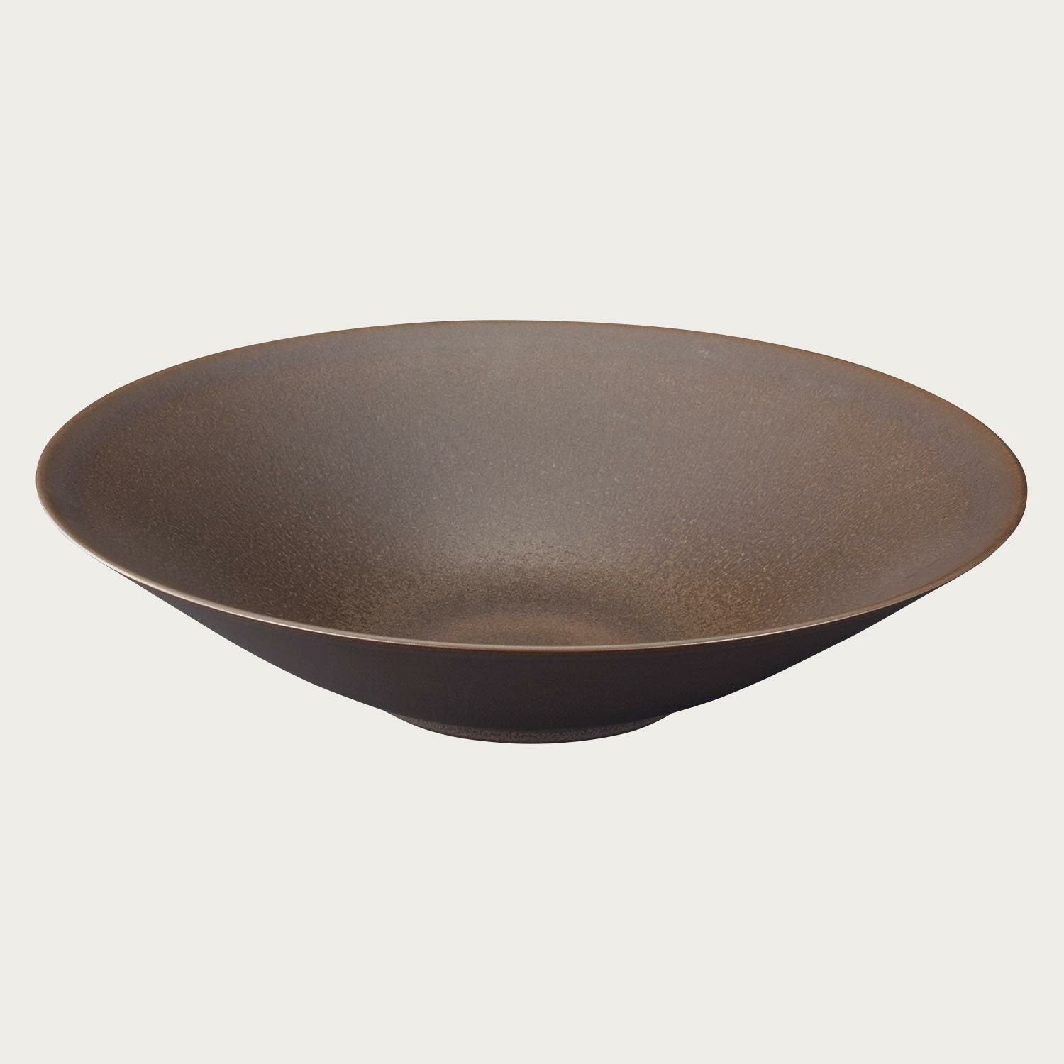 オリッジ 27.5cmレギュラーボウル(茶) | ノリタケ食器公式オンライン