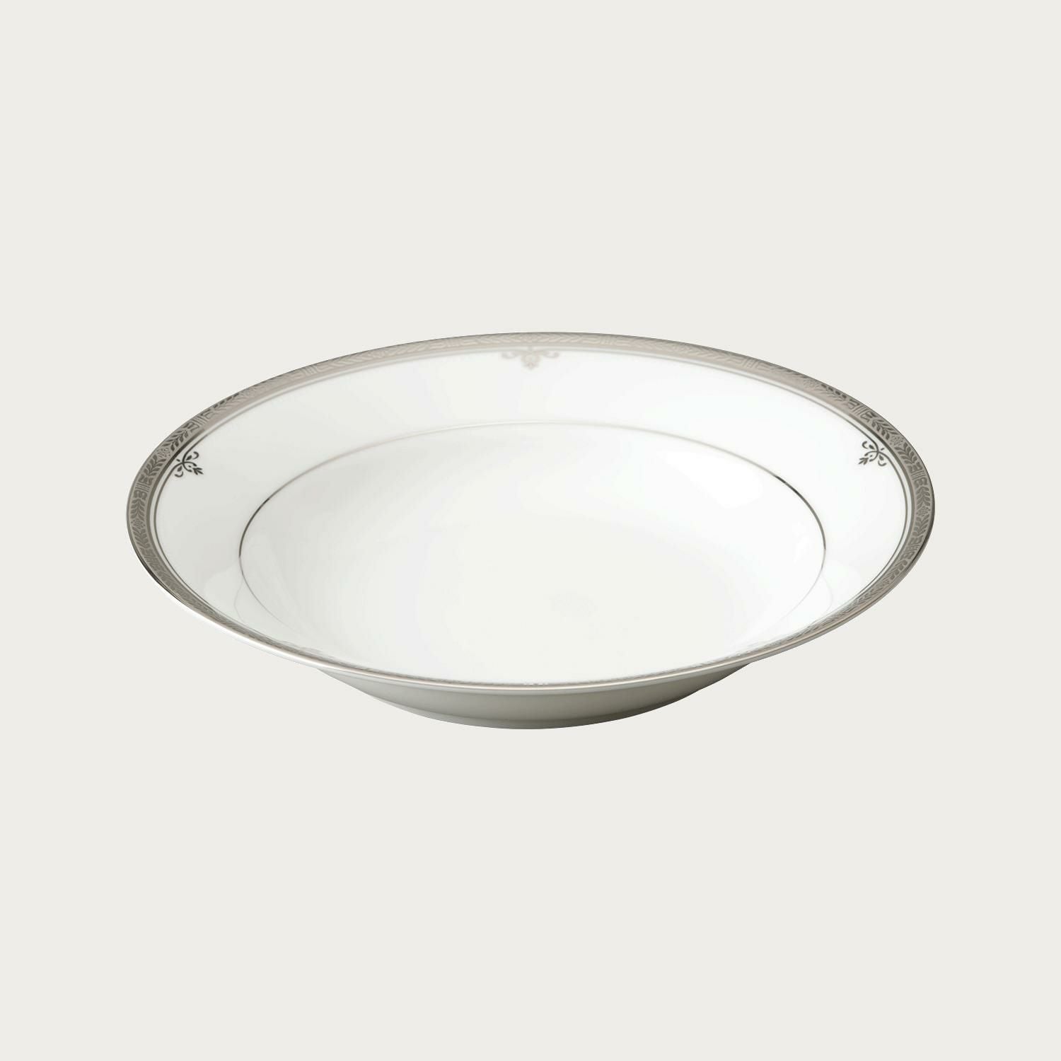 □特別価格□バッキンガムプラチナ 22.5cm ディーププレート □特別価格□バッキンガムプラチナ 22.5cm ディーププレート