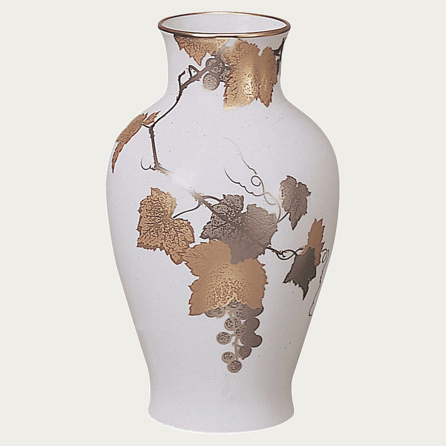 B1*4 【ご来店頂ける方限定】　大倉陶園　花生　 大倉陶園］金蝕バラ 28cm花生 | ノリタケ食器公式オンラインショップ
