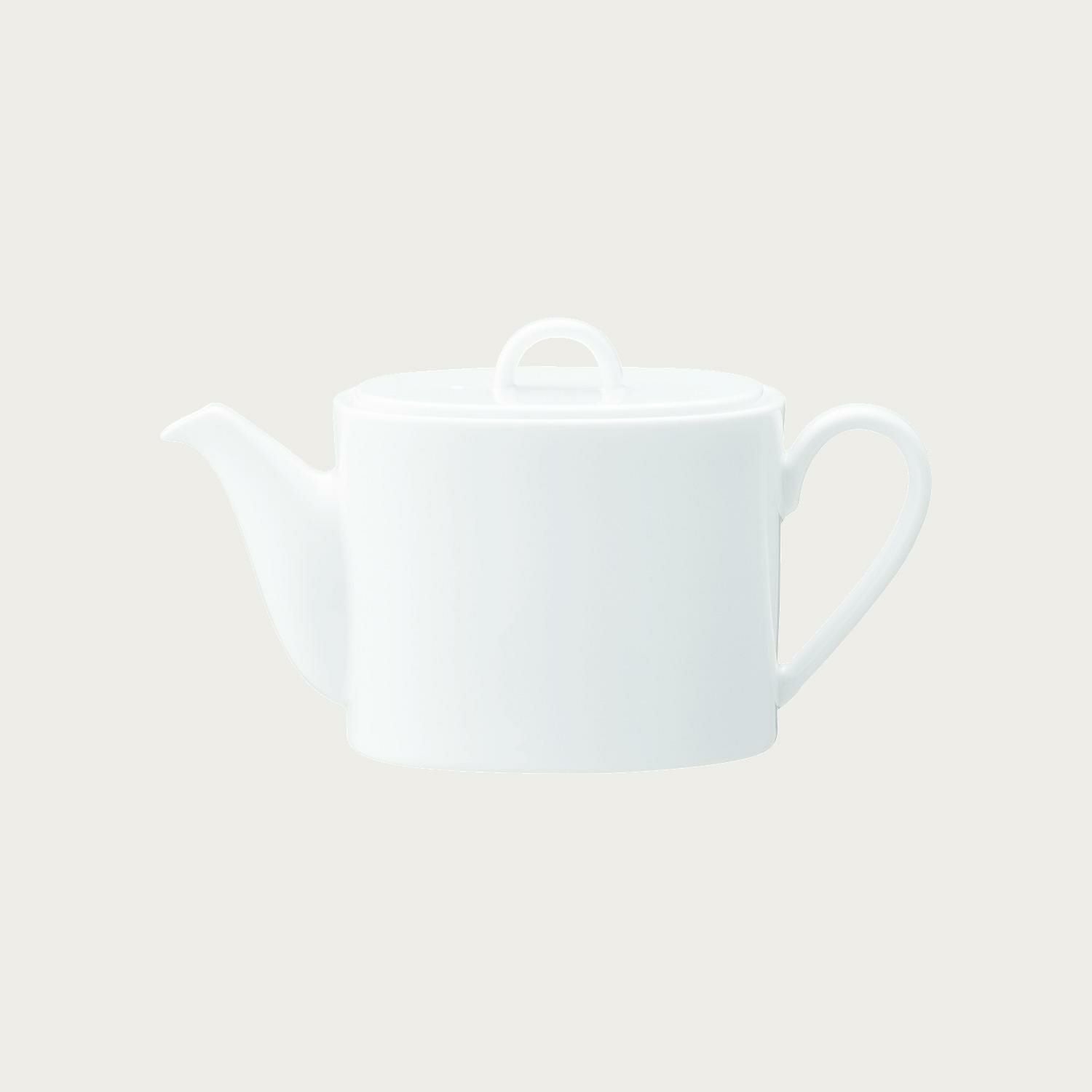 リズモホワイト ティーポット(茶こし付) | ノリタケ食器公式オンライン