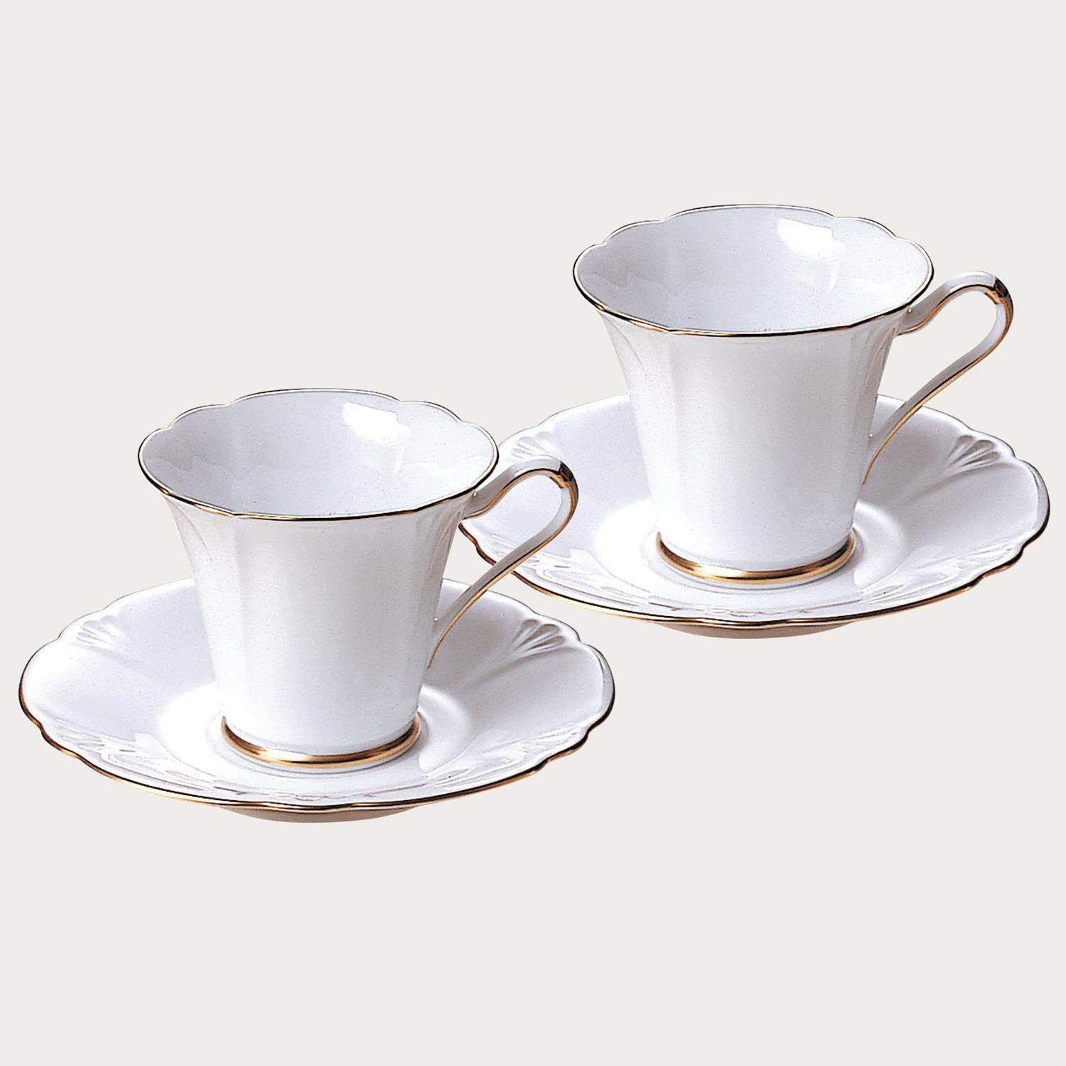 未使用品 ノリタケ カップ＆ソーサー チャタレインゴールド アメリカン椀皿 ホワイト＆ゴールド Noritake 札幌 西岡店 NORITAKEノリタケ goldgrace ゴールドグレース カップ＆ソーサー 日本