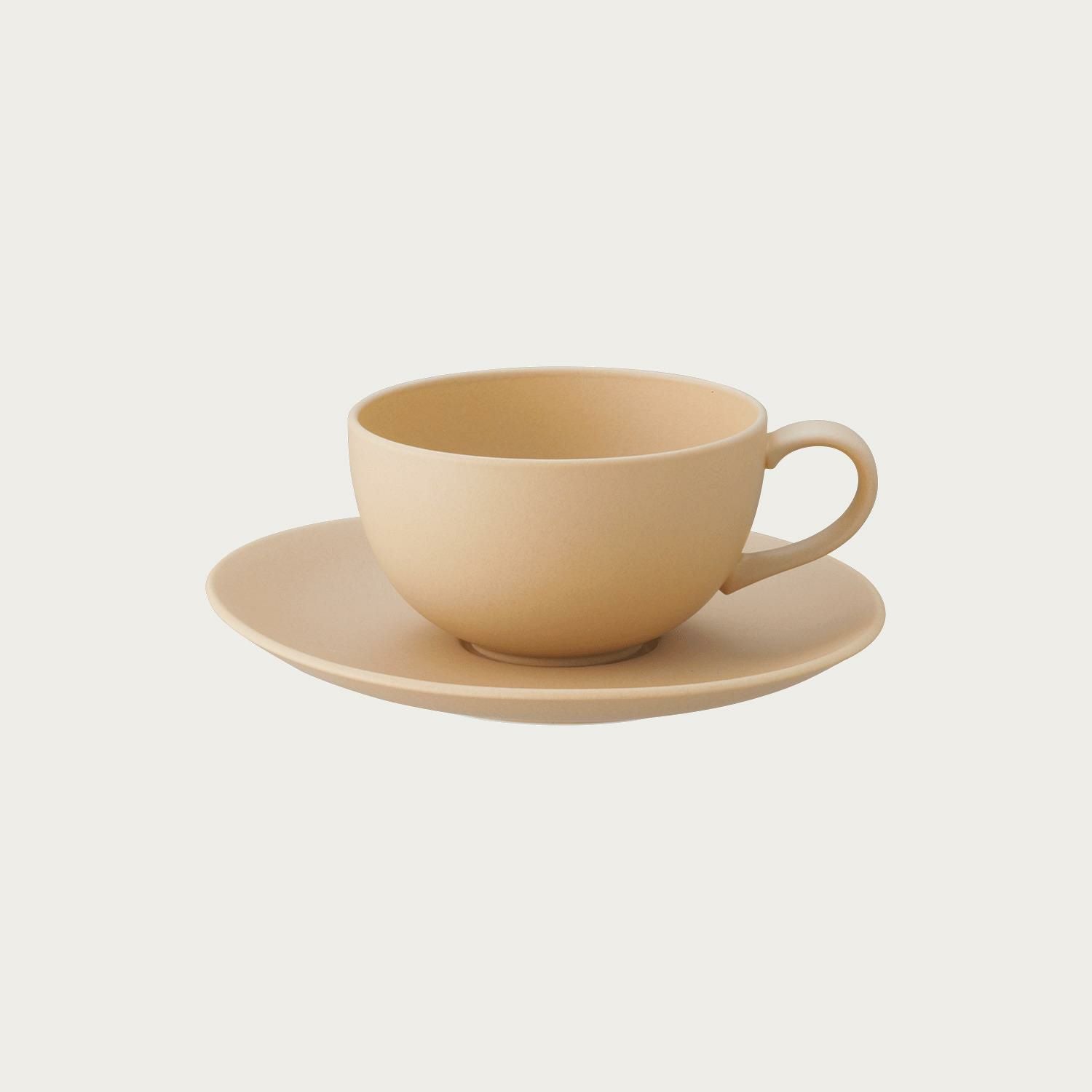 アトール マットベージュ ソーサー(ソーサーのみ) | ノリタケ食器公式