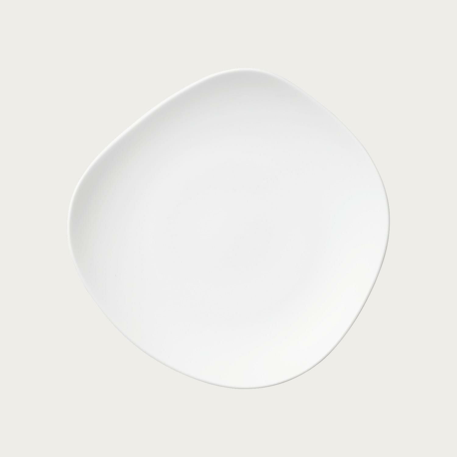 アトール ホワイト 21cmオーガニッククーププレート | ノリタケ食器