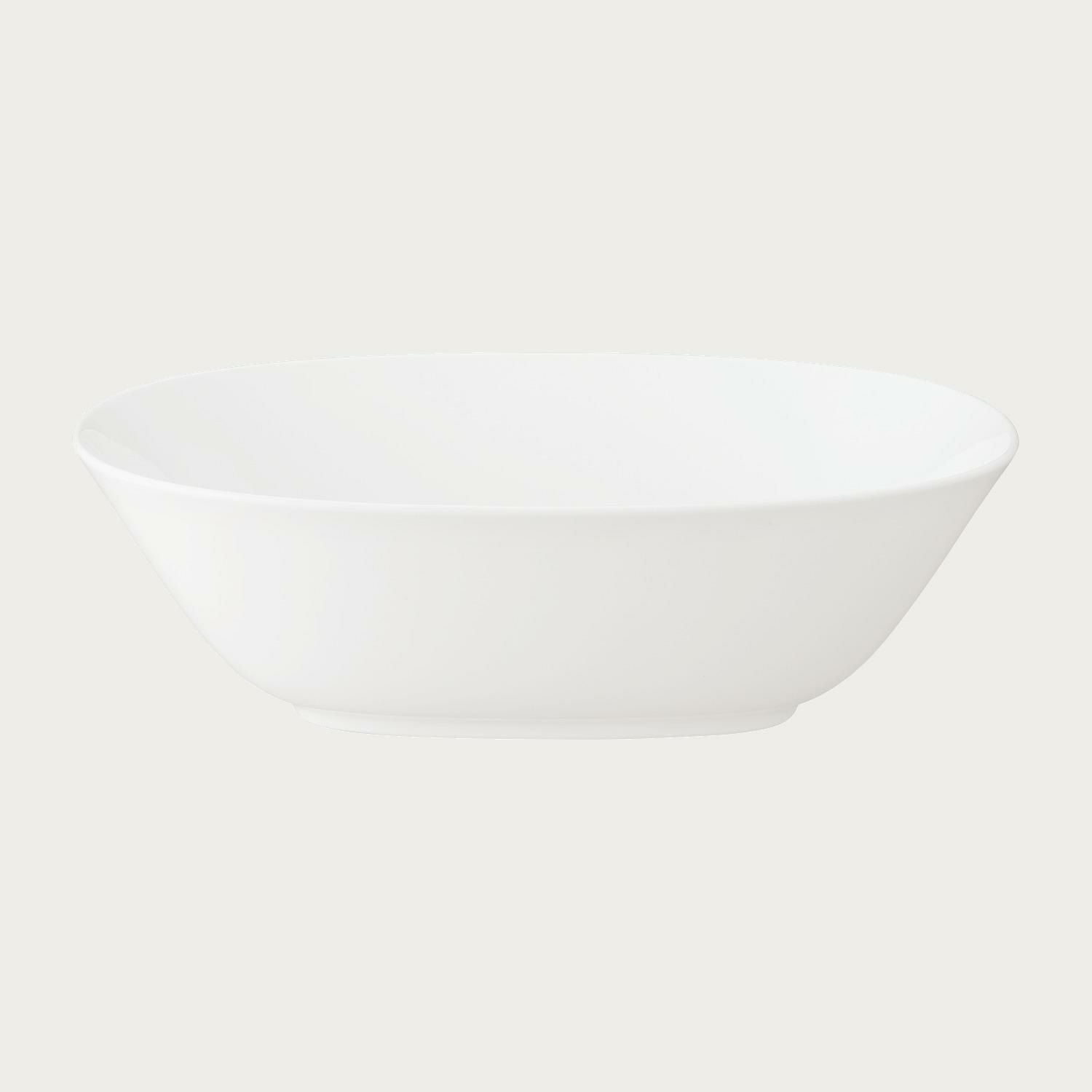 ホワイトセラミックボウル 直径約20cm yamabuki_hakuji_bowl_260_01.